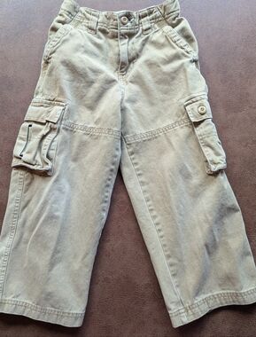Retro Boys Khaki Carpenter Pants